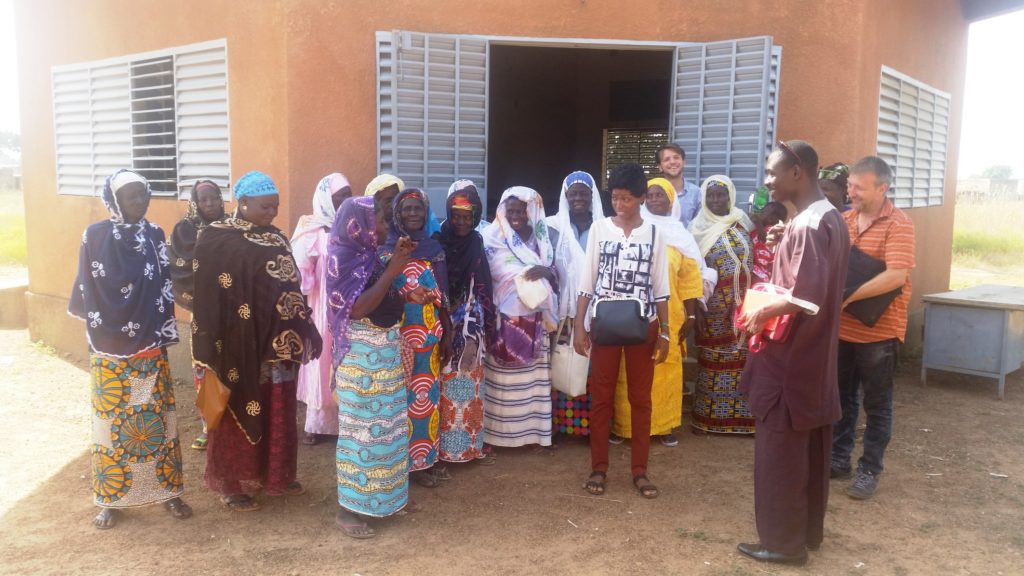Groupement des femmes à Nobéré Burkina Faso