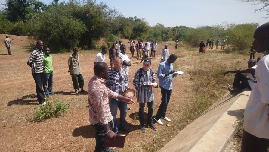 Projet d'irrigation à Toémighin